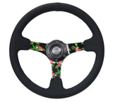 NRG Steering Wheel Deep Dish RST-036 Series Suede