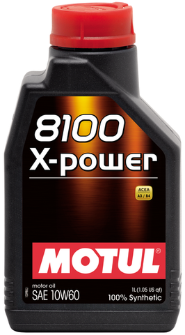 Motul 8100 Synthetic Motor Oil X-Power 10W60