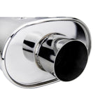 DC Sports Universal Oval Muffler 2.5" Inlet / Outlet