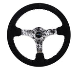 NRG Steering Wheel Deep Dish RST-036 Series Suede
