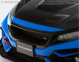 J'S Racing Front Sport Grill Carbon Civic Type R FK8