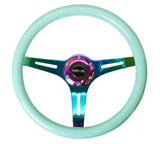 NRG Gen Classic 350mm Steering Wheel Neochrome Spoke